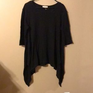 Black handkerchief shirt. Large